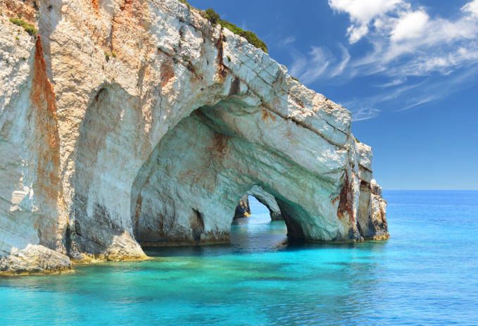 Γαλάζιες Σπηλιές Ζάκυνθο